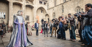 Barcelona holds the shooting of La Catedral del Mar | Barcelona Film  Commission