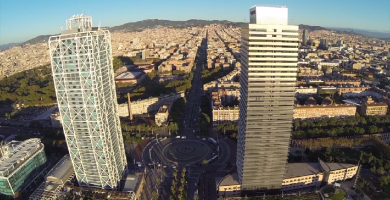 Se puede grabar con drones? | Barcelona Film Commission
