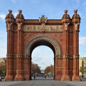 Barcelona - Arc de Triomf / Foto:Selbymay