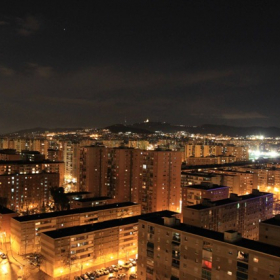 Foto vistes nit des de terrassa