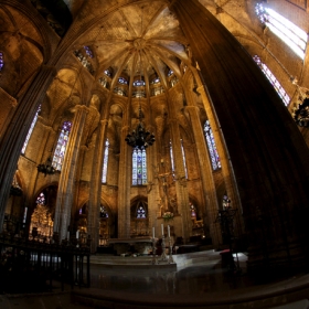 Interior Catedral Barcelona